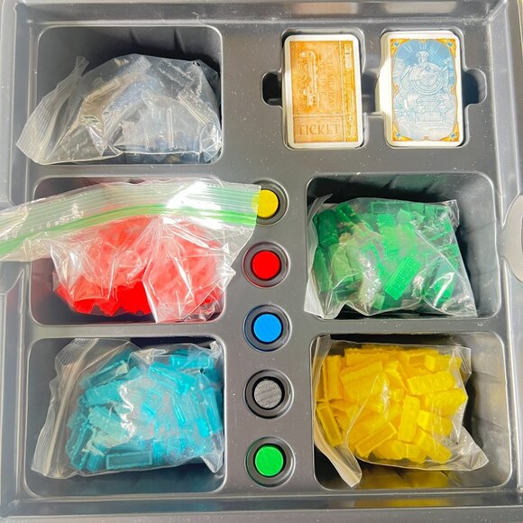 Ticket To Ride Board Game By Days Of Wonder Ages 8+ 2-5 Players Pre-owned - Picture 3 of 5